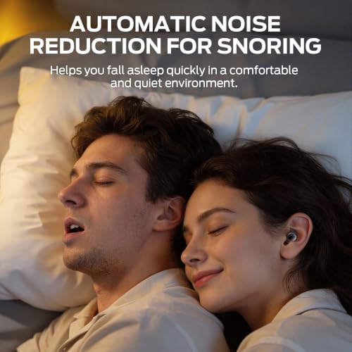 with ANC Active Noise Cancellation Designed for Side Sleepers