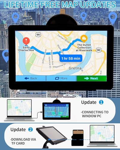 Free Lifetime Updates | Car GPS Navigation