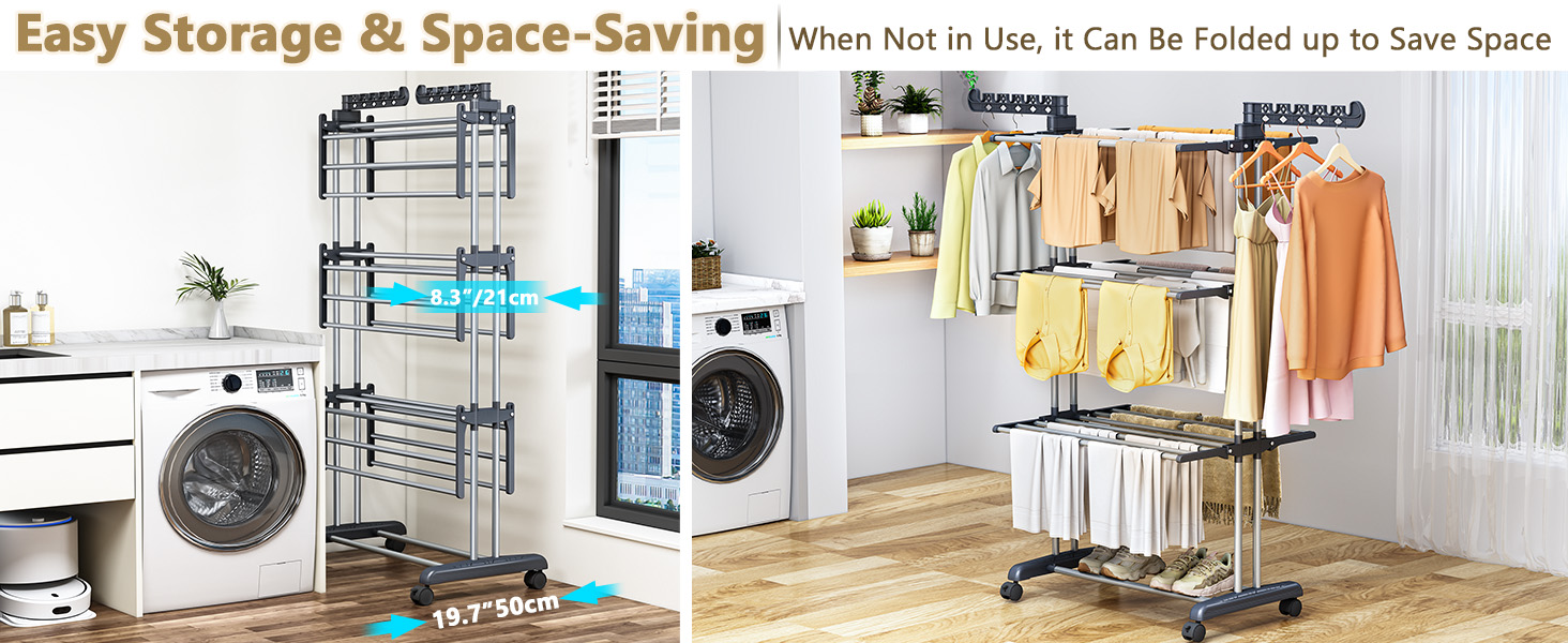clothes drying rack