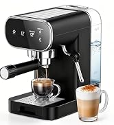 10 Cup Programmable Drip Coffee Maker, Adjustable Brew Strength, Pause & Serve, Heat Resistant Gl...