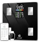arboleaf Scale for Body Weight, Upgrade 50+ Metrics 8-Electrode Smart Scale with BMI, Body Fat, M...
