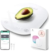 arboleaf Smart Scale for Body Weight and Fat, High-Precision Digital Bathroom Scale with 4-Electr...