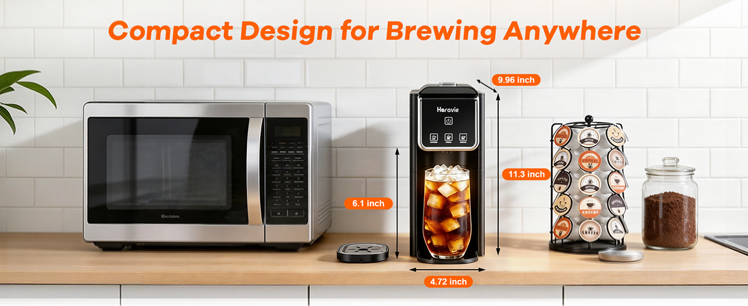 Compact Design for Brewing Anywhere