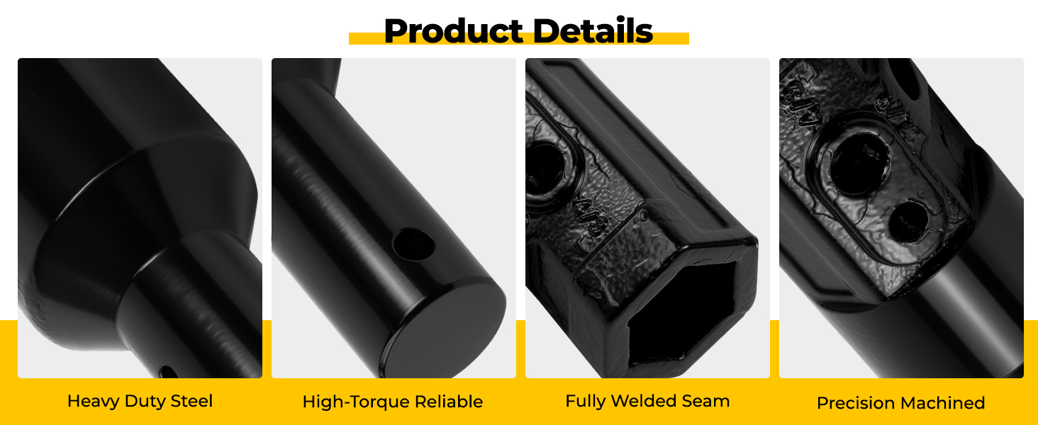 round auger adapter