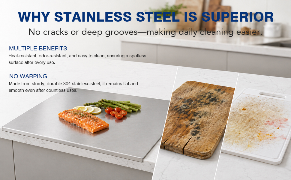 Stainless Steel Cutting Board