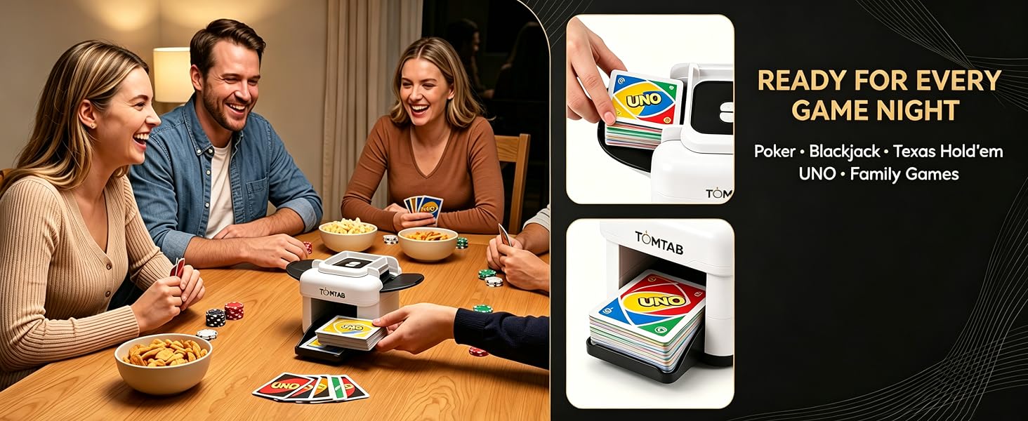 Card Shuffler 4 Deck Automatic