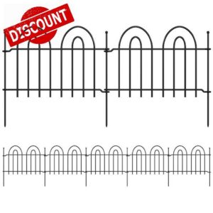 45ft x 13in Garden Fence Animal Barrier