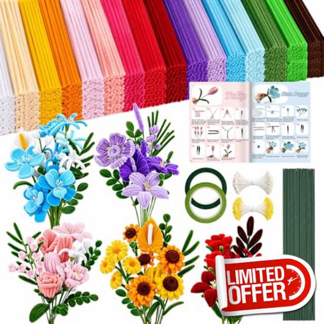 Pipe Cleaners Bulk for Crafts