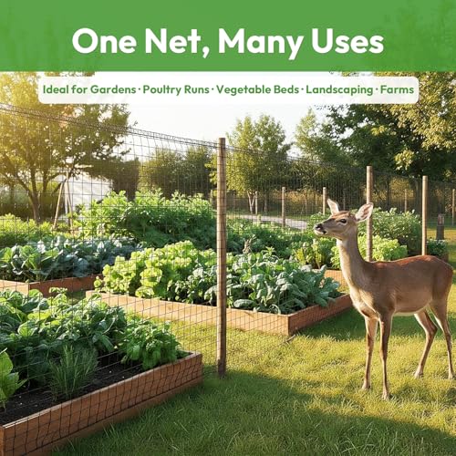 Reusable Temporary Garden Fence