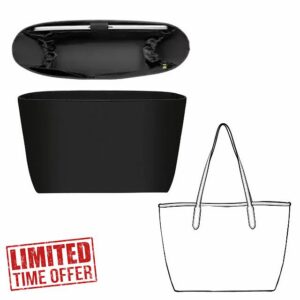 Tote Bag Organizer Insert for Coach City 33 Neverfulll MM                                                          Nylon Purse Insert with 13'' Laptop Sleeve