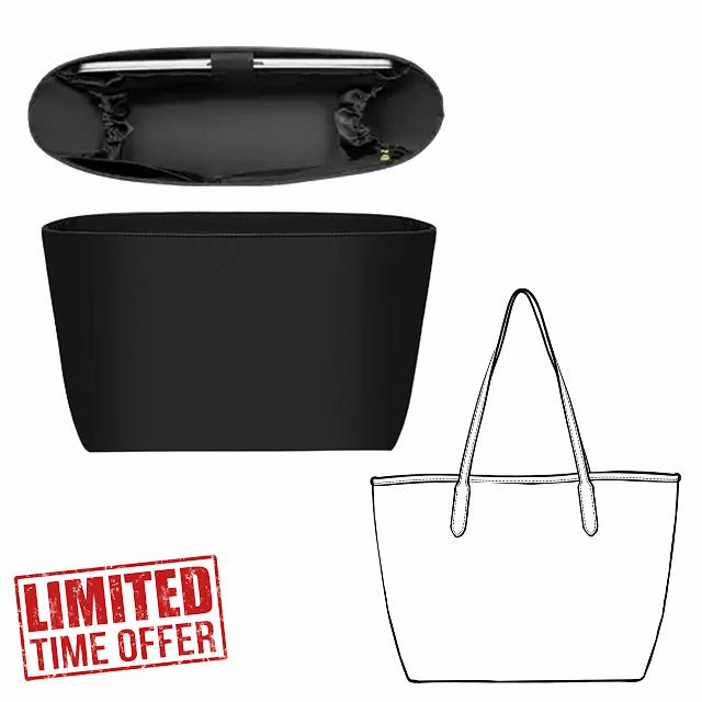 Tote Bag Organizer Insert for Coach City 33 Neverfulll MM                                                          Nylon Purse Insert with 13'' Laptop Sleeve