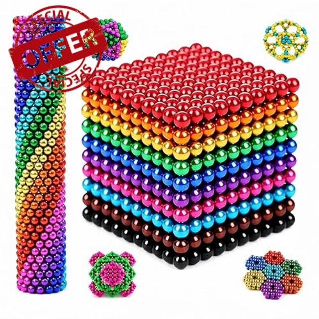Update 1000PCS！Magnetic Balls Building Stress Relief Desk Toys