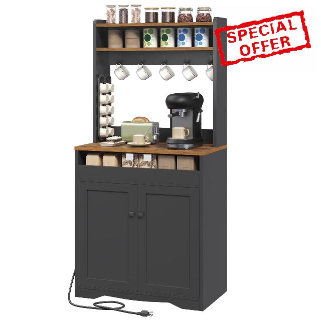 YATINEY Coffee Bar Cabinet