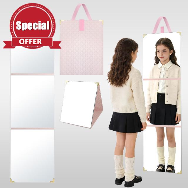 Foldable Full Length Travel Mirror