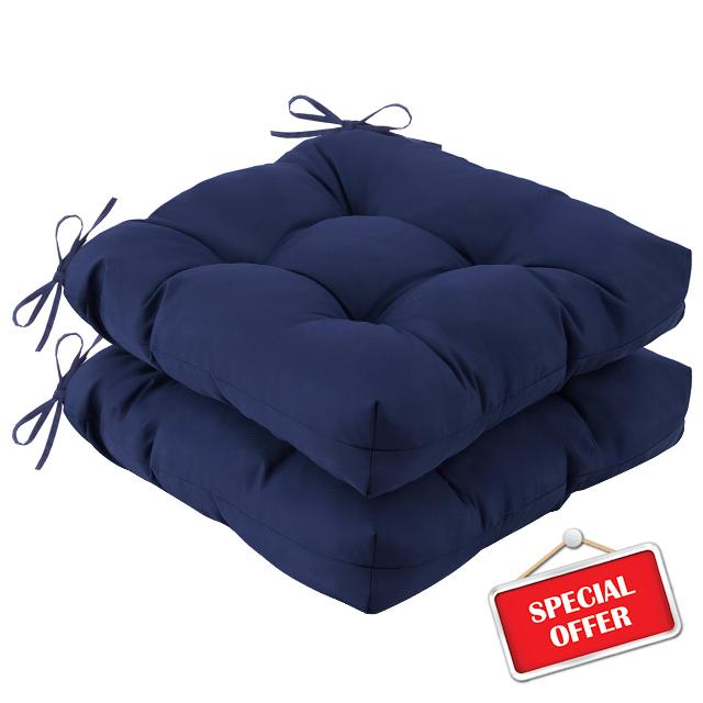 IASEAHK Outdoor Chair Cushions Set of 2