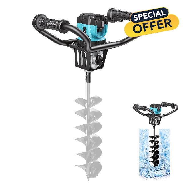 36V Cordless Post Hole Digger for Makita 18V