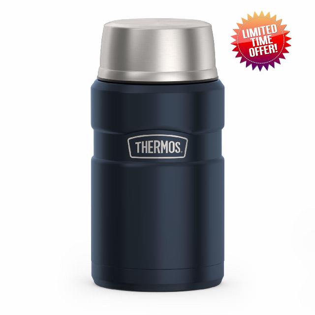 THERMOS Stainless King Food Jar with Bowl