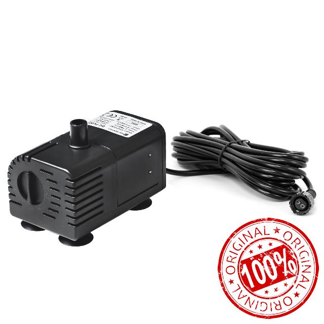 ECO-WORTHY 216 GPH Solar Powered Water Fountain Pump Upgraded Dry-run Protection Brushless Submersible Pump 12V-24V DC with 16.4ft(5M) Power Cord