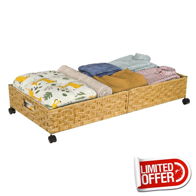Under Bed Storage with Wheels