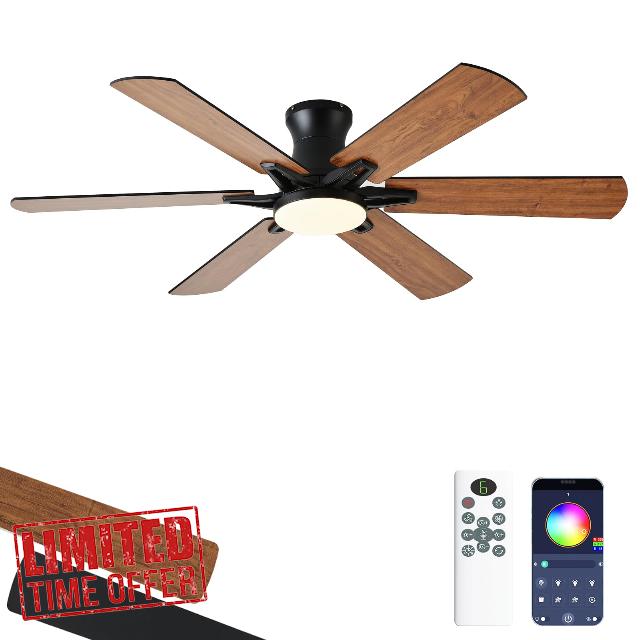 52 Inch Ceiling Fans with Lights