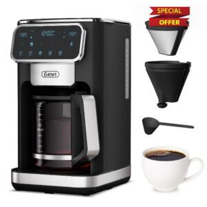 Gevi Touchscreen 12-Cup Coffee Maker