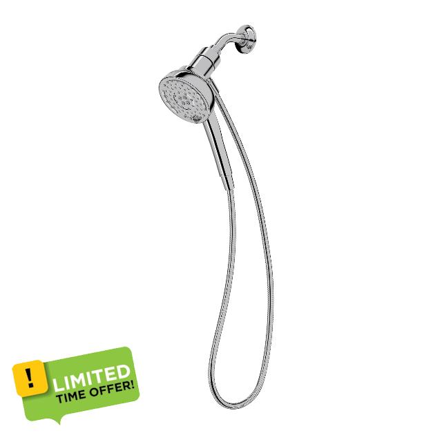 Moen Magnetix 8-Function Chrome Removable Handshower with Power Boost Cleaning Spray