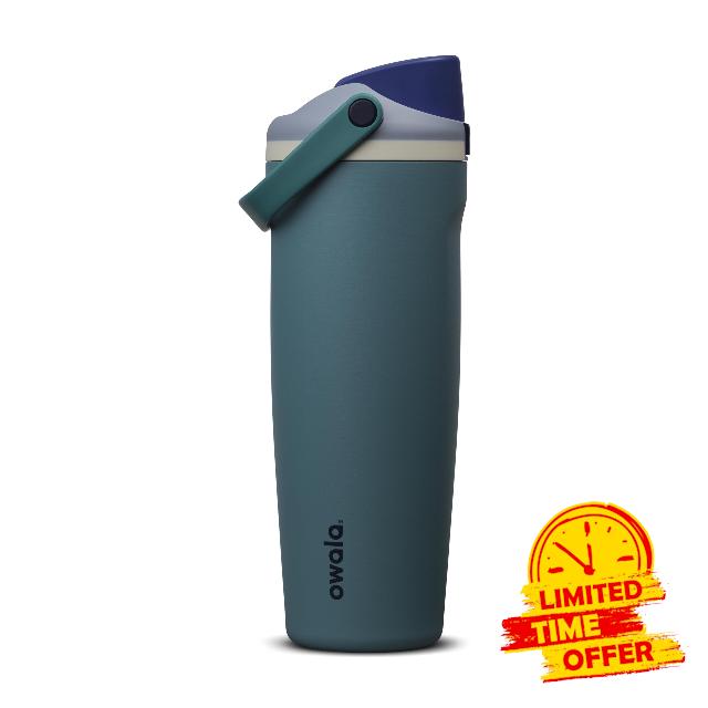 Owala FreeSip Sway Stainless Steel Water Bottle 30 oz Denim
