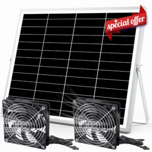5 Inch Solar Powered Fan