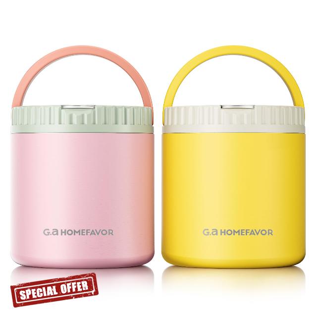 G.a HOMEFAVOR Insulated Food Jar 18 oz