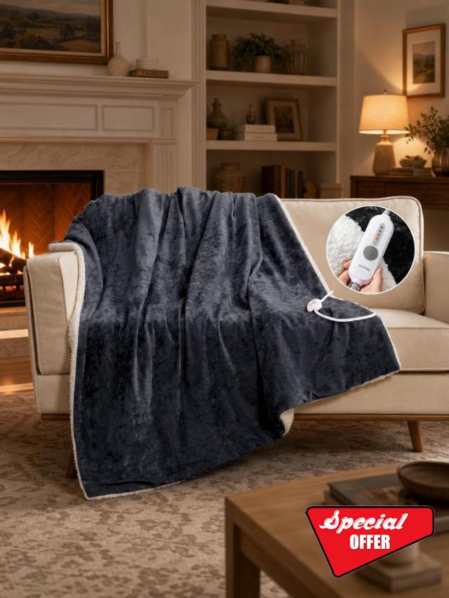 GarveeHome Heated Throw Blanket