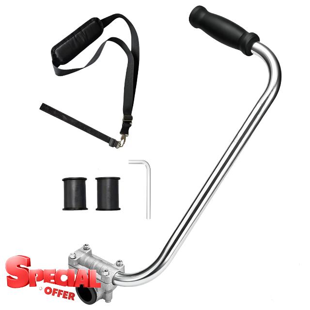 Yeoman Weedeater Handle Extension with Bracket Clamp