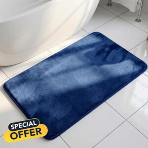 Muddy Mat® Memory Foam Bath Mat – Velvet Soft Non Slip Bathroom Rugs