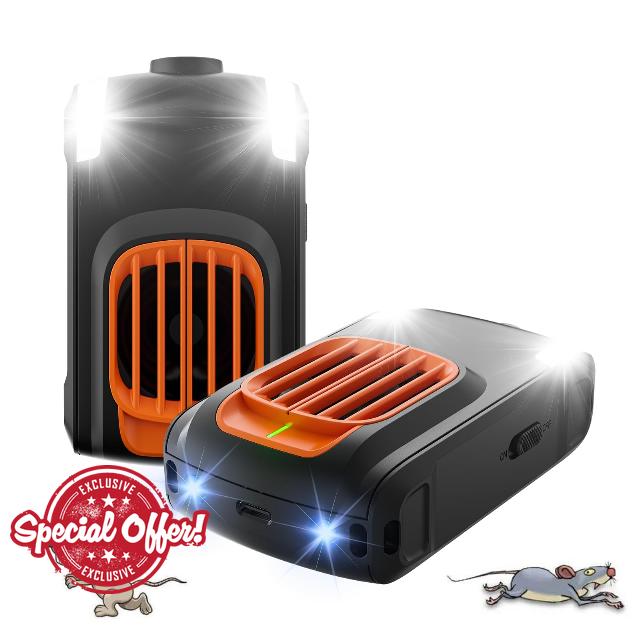 Ultrasonic Pest & Rodent Mouse Squirrels Repellent