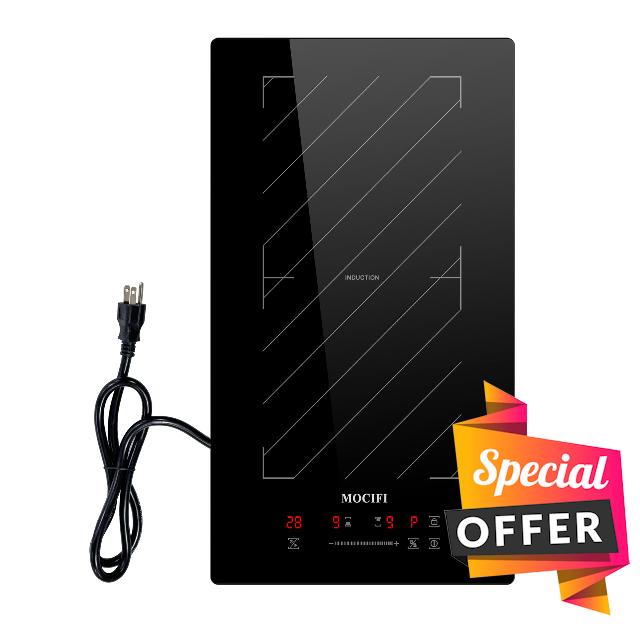12 Inch Induction Cooktop 2 Burners