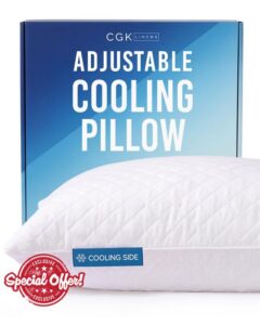 Adjustable Cooling Pillow Queen Size