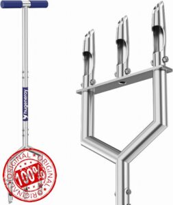Heavy Duty Steel Hollow Tine Core Aerator for Clay Soil