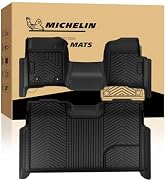 Michelin Vehicle Mats for 2011-2014 Ford F-150 SuperCrew Cab Bucket Seat | Fit 1st Row with Flow-...