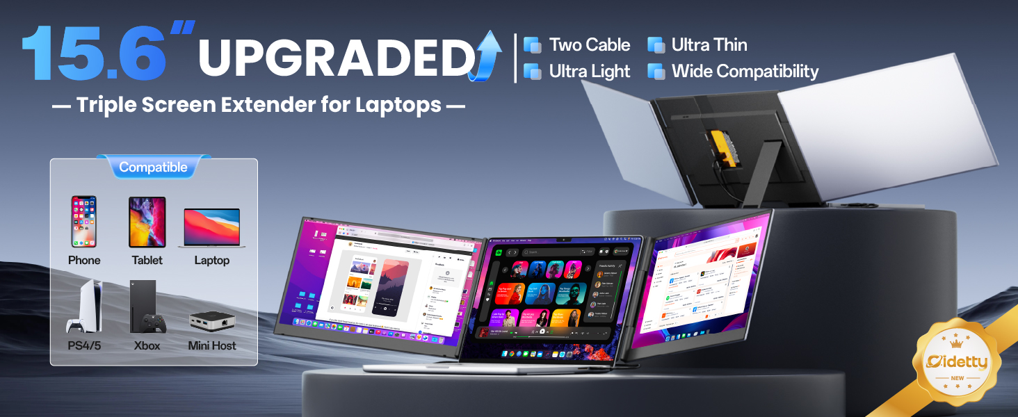CIDETTY Laptop screen extender