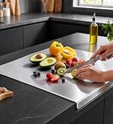 Titanium Cutting Board, 2026 New Upgrade 100% Pure Titanium Cutting Boards for Kitchen, Hygiene &...