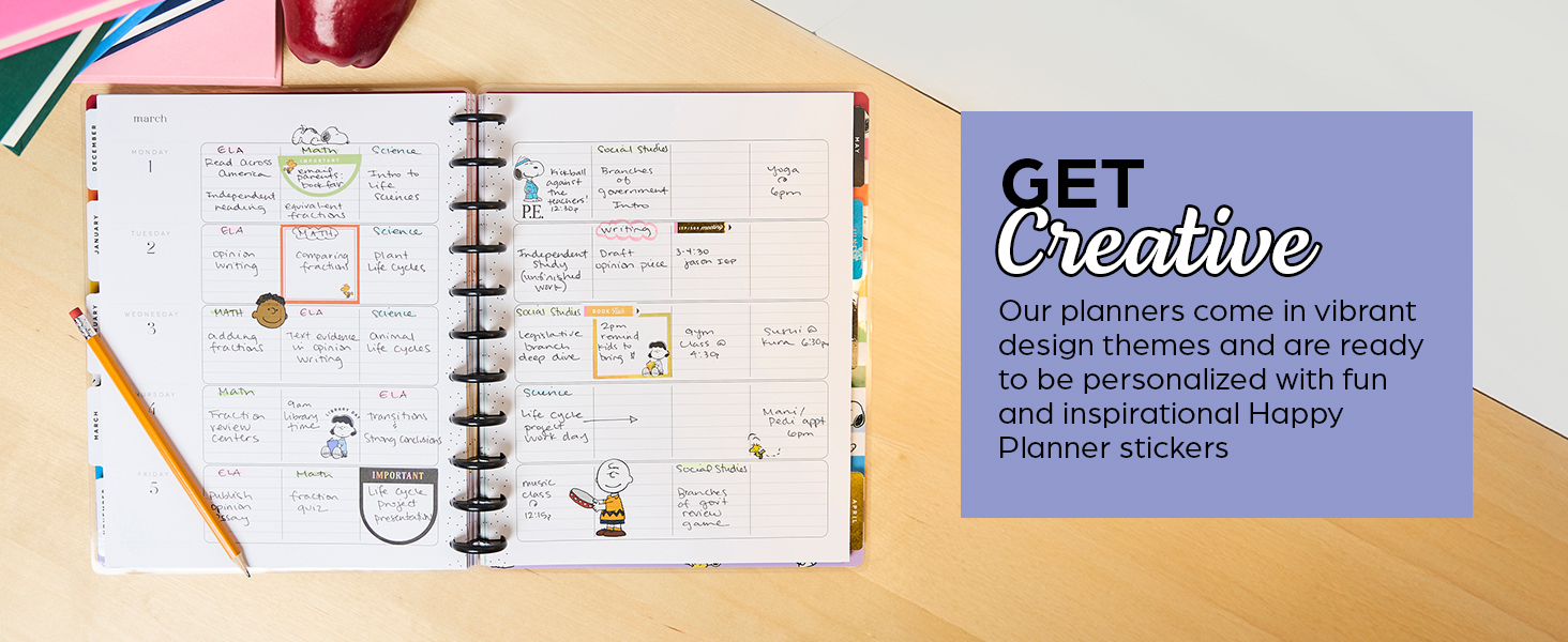 Happy Planner Peanuts