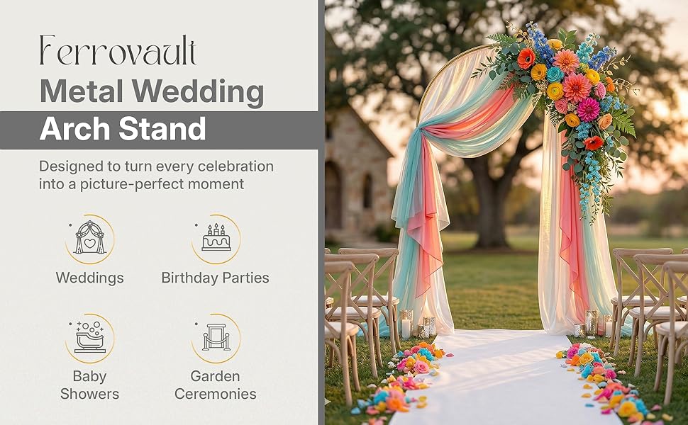 arch backdrop stand metal arch stand gold metal arch metal wedding arch stand