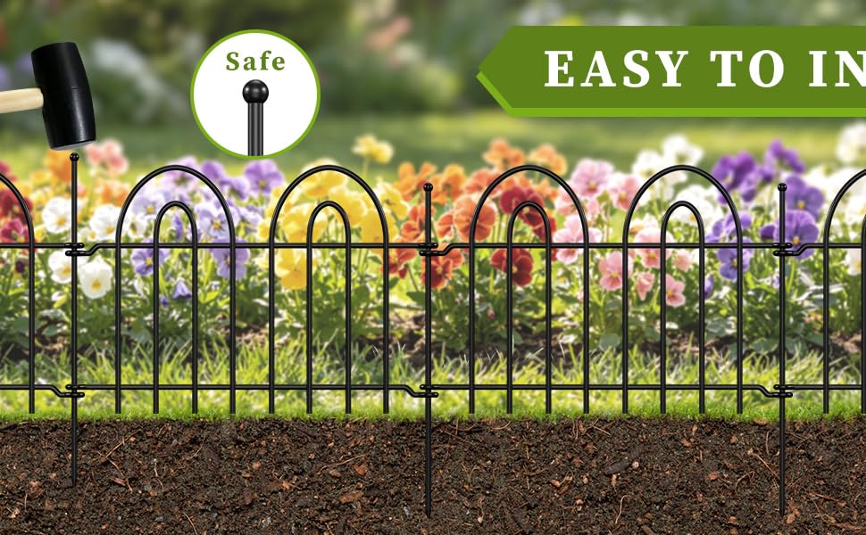 garden border fencing