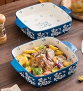 Wisenvoy Baking Dish Casserole Dish Ceramic Lasagna Pan