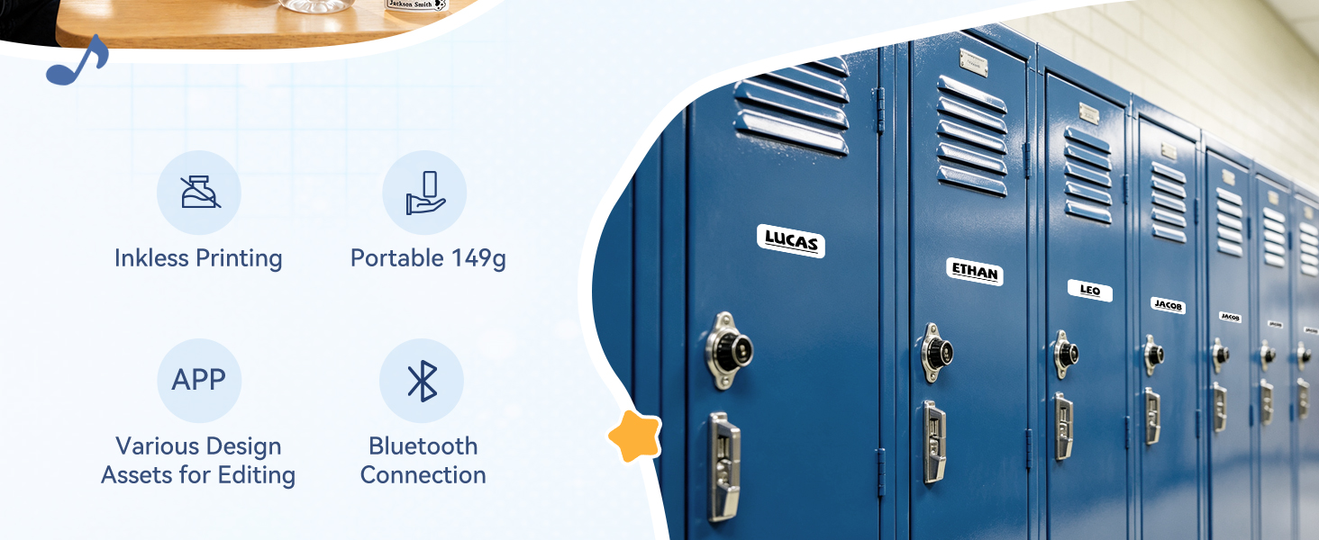 NIIMBOT D110 Portable Label Maker