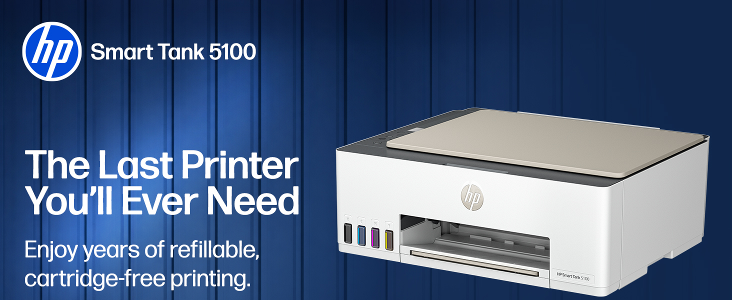 smart tank 5100 all-in-one refillable ink printer