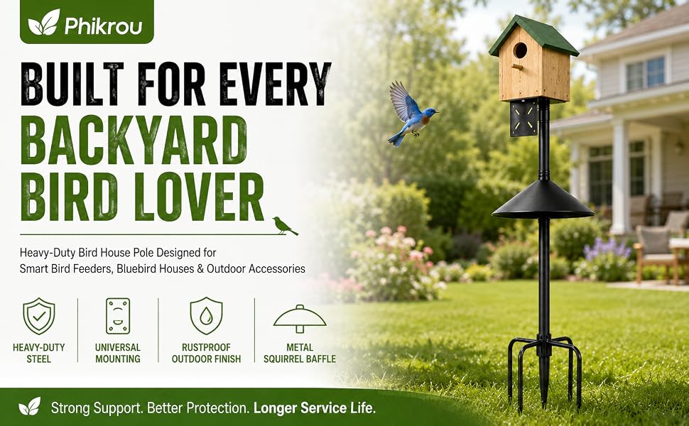 BUILT FOR EVERYBACKYARDBIRD LOVER