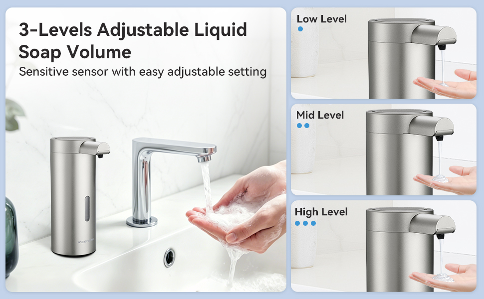 Stainless steel IPX5 waterproof