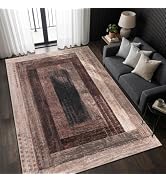QDUIDU Moroccan 2x6 Runner Rug, Vintage Distressed Boho Floral Geometric Patchwork Washable Non S...