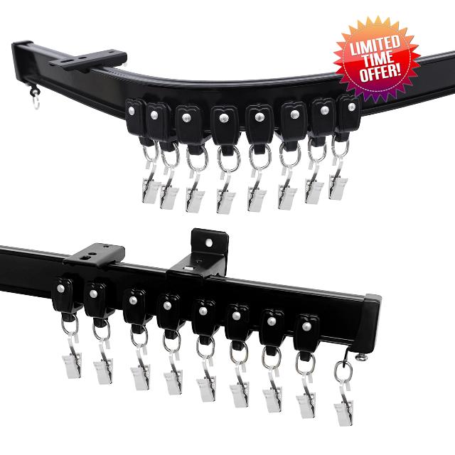 Flexible Ceiling Curtain Track
