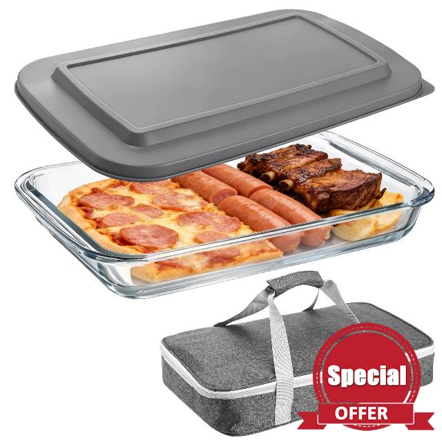 Glass Baking Dish with Lid